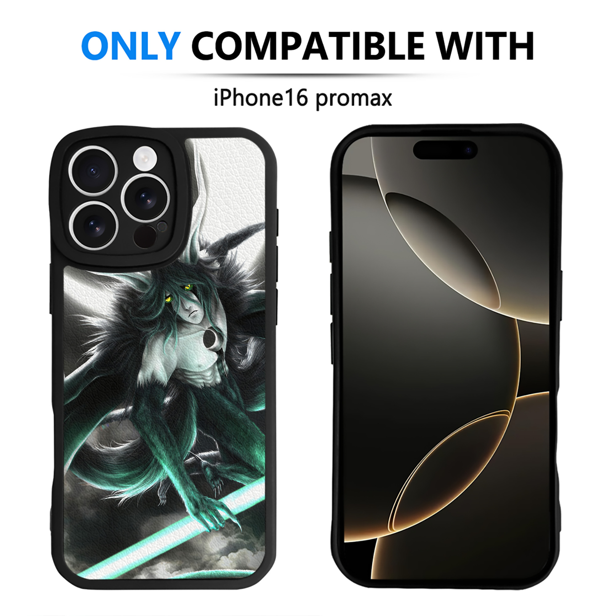 （画像用） ブリーチ BLEACH 【iPhone 16シリーズ対応】シリコンスマホケース（レザー調） 材質：シリコン